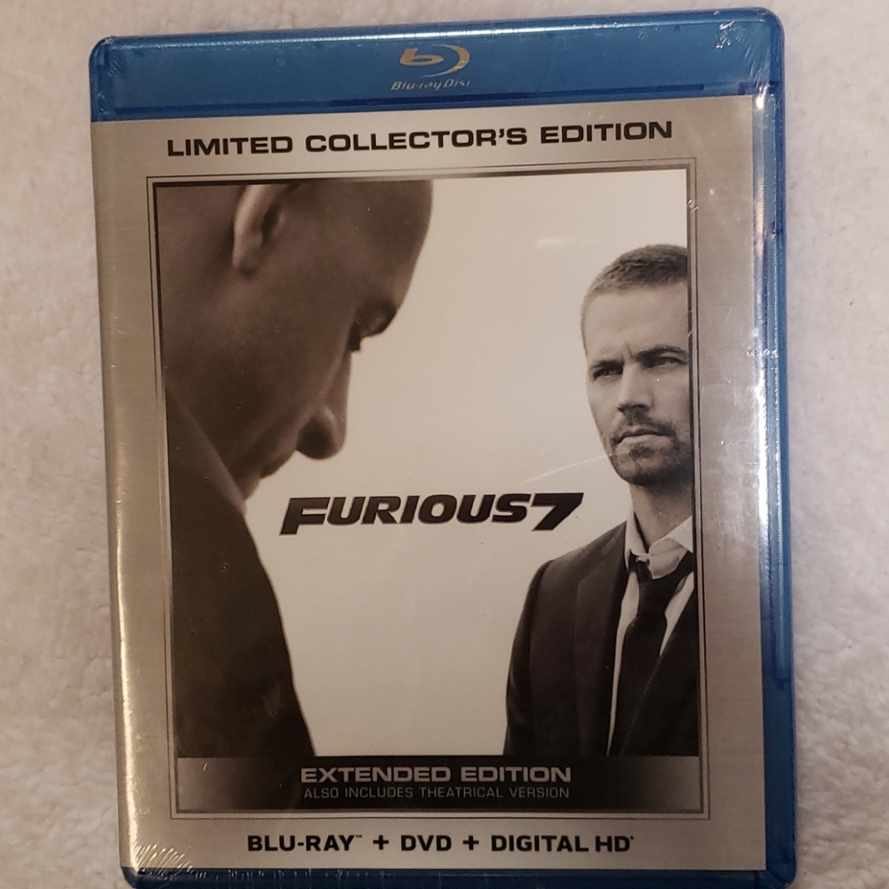 Furious7  DVD Digital HD